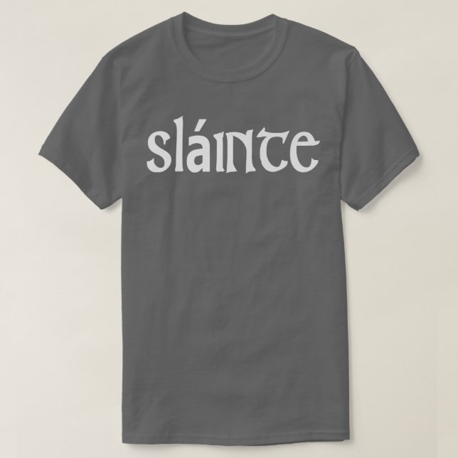 Slainte Cheers Good Health from Ireland Men Women  T-Shirt (Design Front)