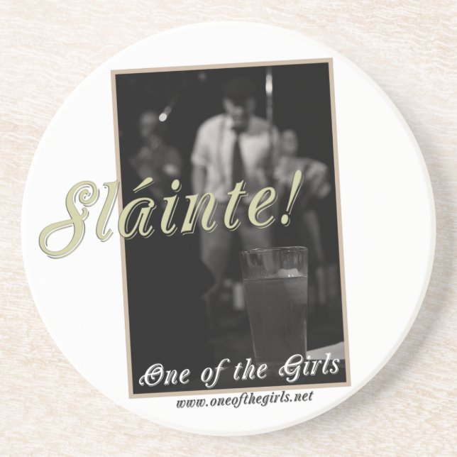 Sláinte! Coaster (Front)