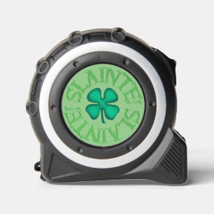 Slainte green tape measure 1