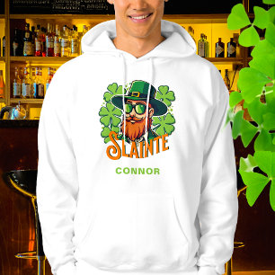 Slainte Irish Toast St Patrick's Day Personalised Hoodie