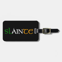 Slainte Luggage Tag