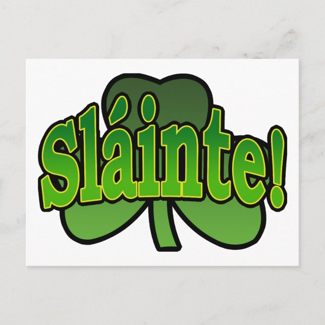 Slainte Postcard (Front)