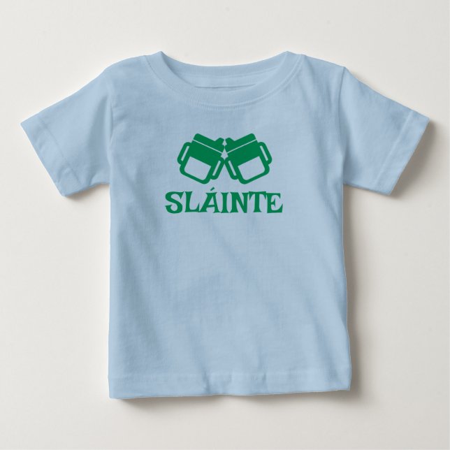 SLÁINTE sippy blue tee (Front)