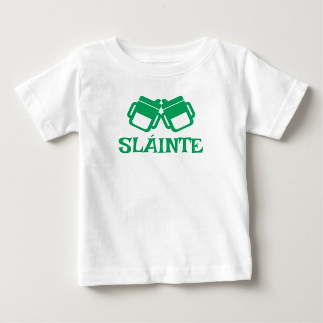 SLÁINTE sippy white tee (Front)