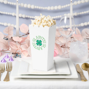 Slainte white popcorn boxes