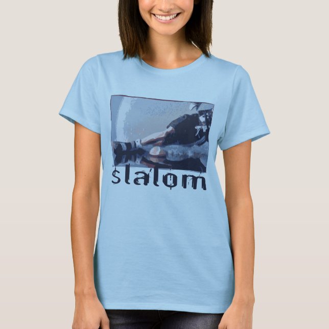 Slalom Waterskier T-Shirt (Front)