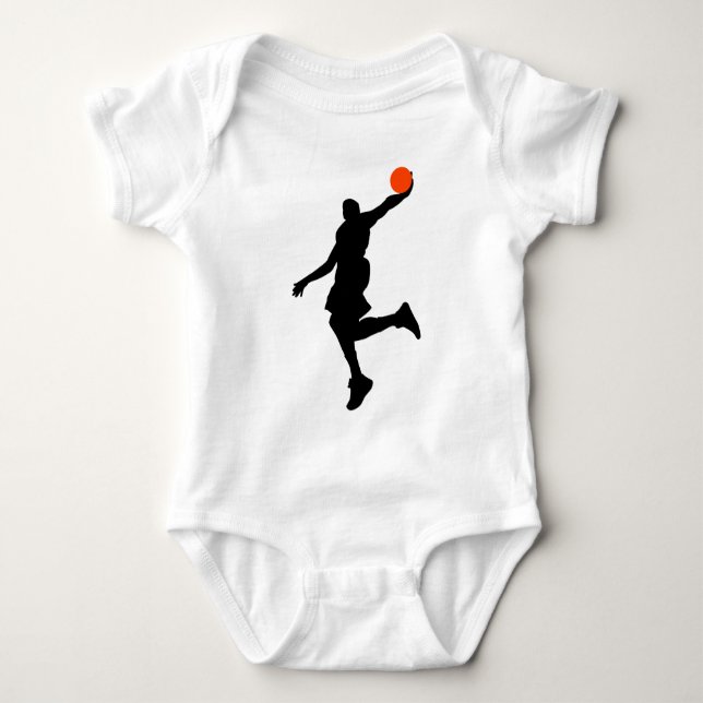 Slam Dunk Baby Bodysuit (Front)