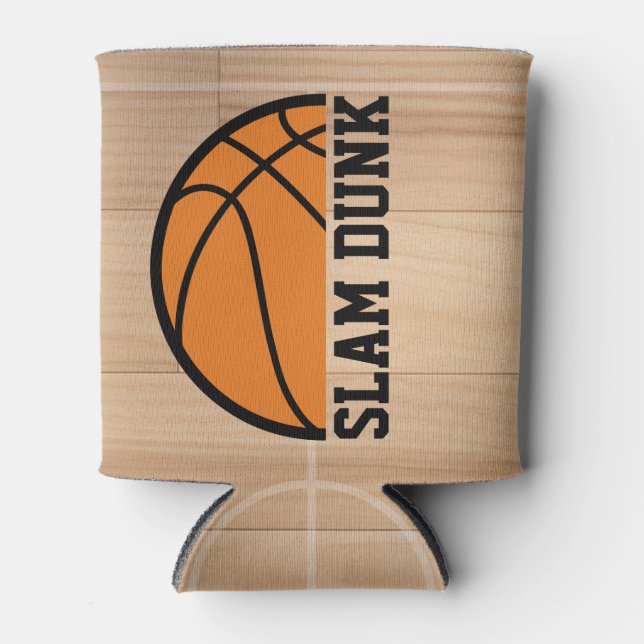 Slam Dunk Basketball Can Cooler (Front)