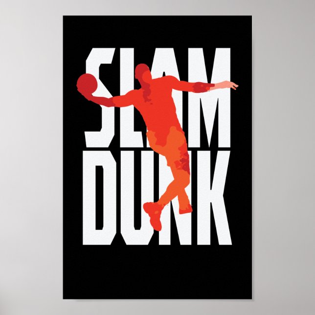 Slam Dunk Basketball Poster (Front)