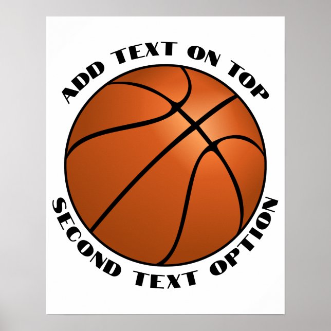 Slam Dunk Basketball Sports Poster (Front)