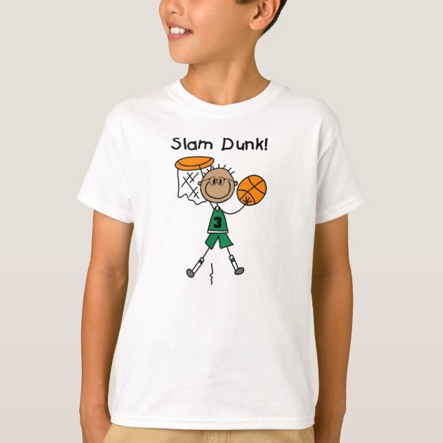 Slam Dunk Boy Basketball Player T-shirt (Front)
