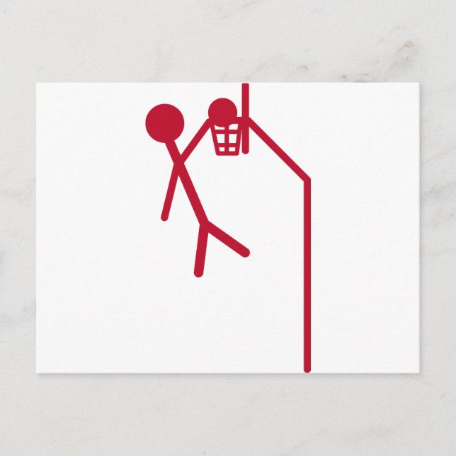 slam dunk dunking postcard (Front)