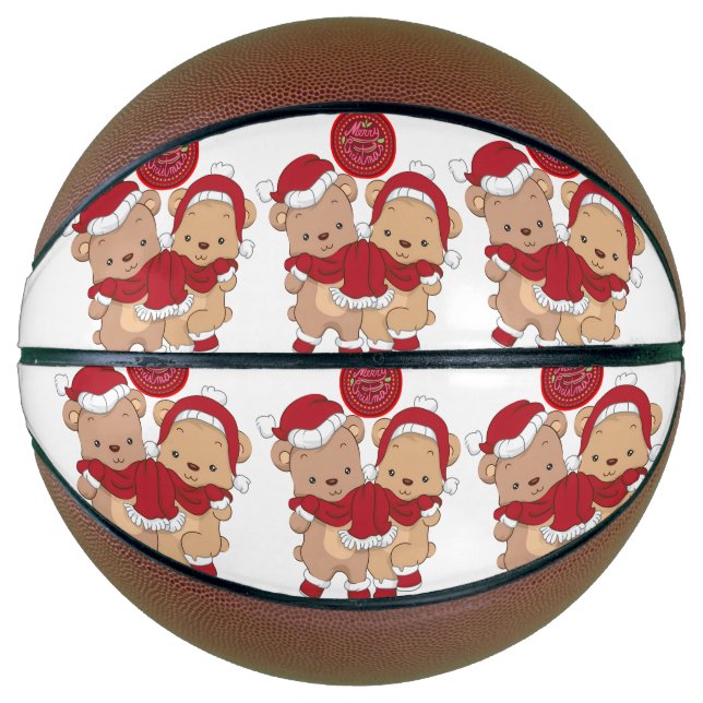 Slam Dunk into Christmas with this Basketball Styl (Front)