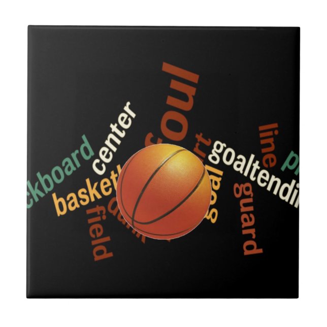Slam Dunk of Vocabulary: Basketball Game of Champs Tile (Front)