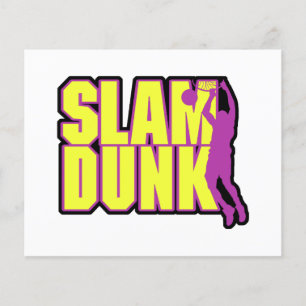 slam dunk text yellow and purple