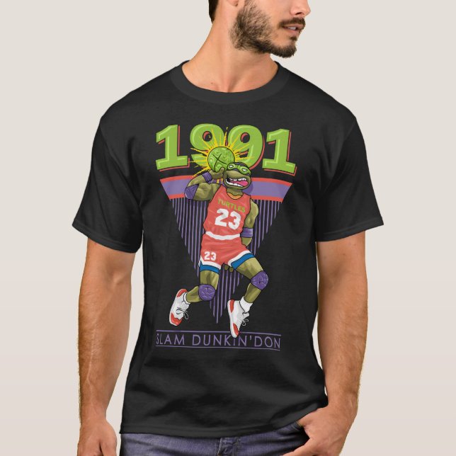 Slam Dunkin' Don T-Shirt (Front)