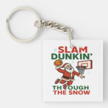 Slam Dunkin Through The Snow- Christmas Basketball