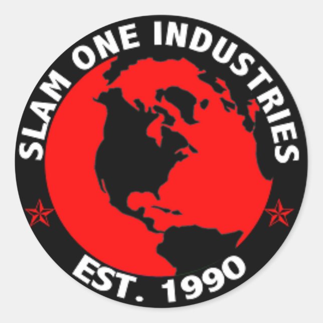 SLAM ONE INDUSTRIES STICKER (Front)
