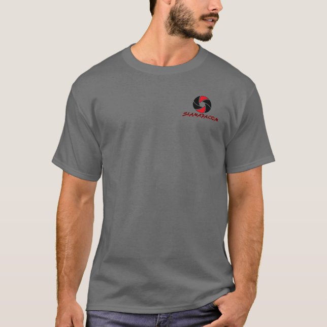 SLAMA T-shirt -grey (Front)
