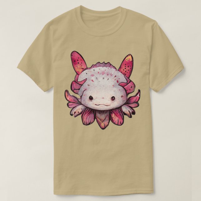 Slamander with the ability to regenerate its head T-Shirt (Design Front)