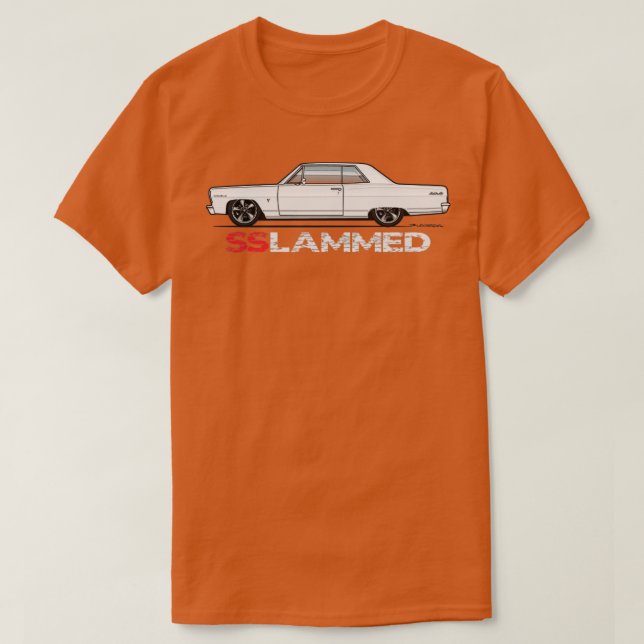 SlammedWhite T-Shirt (Design Front)
