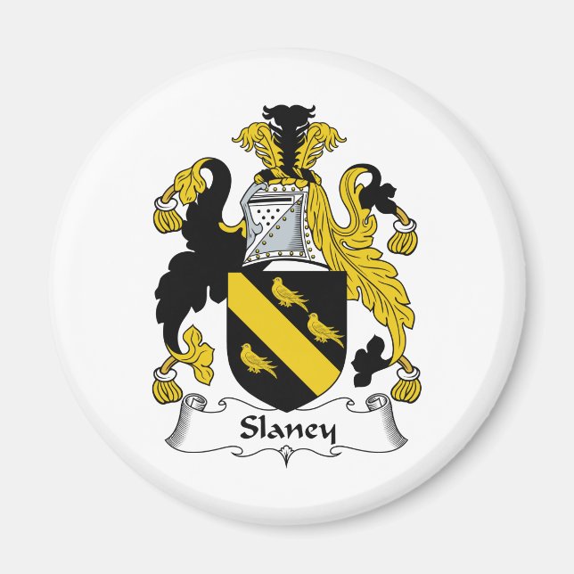 Slaney Family Crest Magnet (Front)