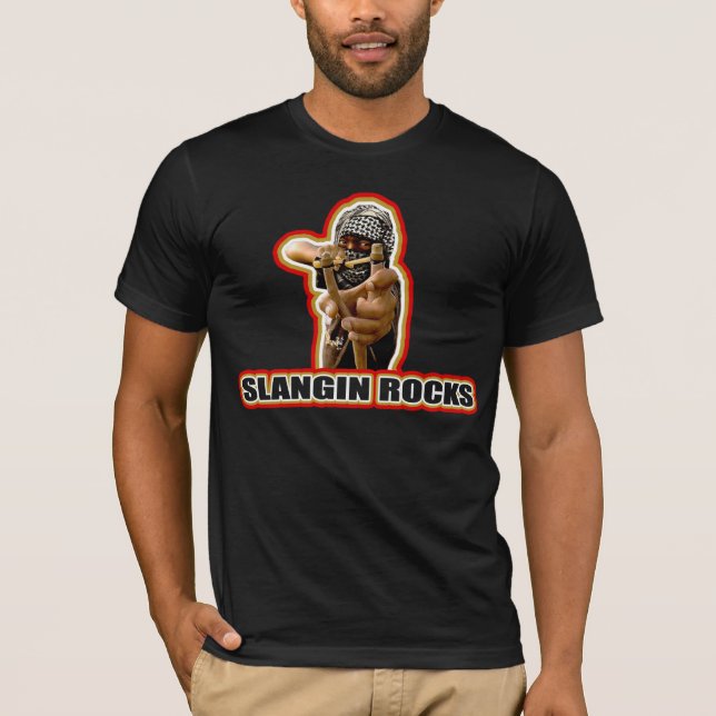 slangin rocks T-Shirt (Front)