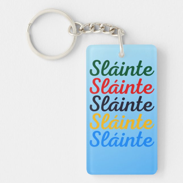 Slànte Keyring (Front)