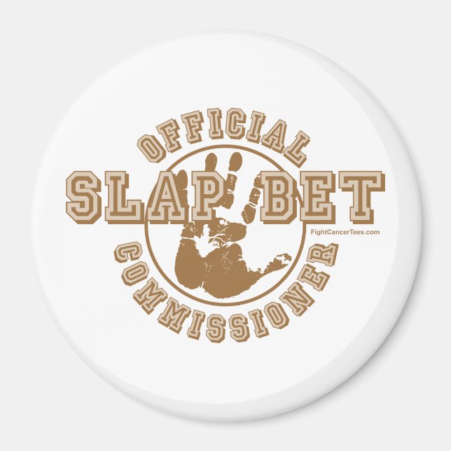Slap Bet Commissioner Magnet (Front)