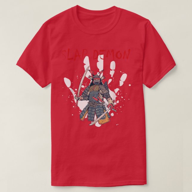 Slap Fighter, Slap Fight design Slap Samurai  (2) T-Shirt (Design Front)