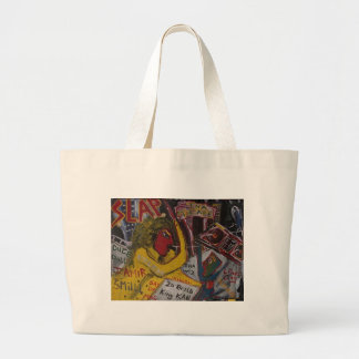 slap the mixtape large tote bag