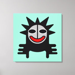 Slappy-Denka Clupkitz Portrait Canvas Print