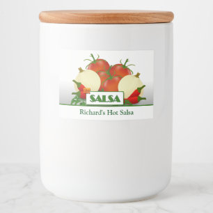 Slasa Preserves Jar Label