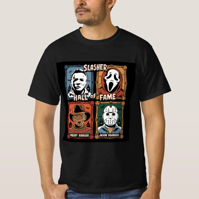Slasher Hall of Fame T-Shirt (Front)