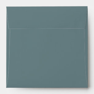 Slate Blue 5x5 Envelope to Match Invitation