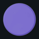 Slate Blue 6A5ACD Colour - Option to Add Name Magnet<br><div class="desc">Add a name, initials or some text, or keep the colour alone. Colour coordinates with other items in the store based on the name and the HEX code (six-digit hex triplet) shown. Use this code to mix, match and customise any other item to go with this, or to add to...</div>