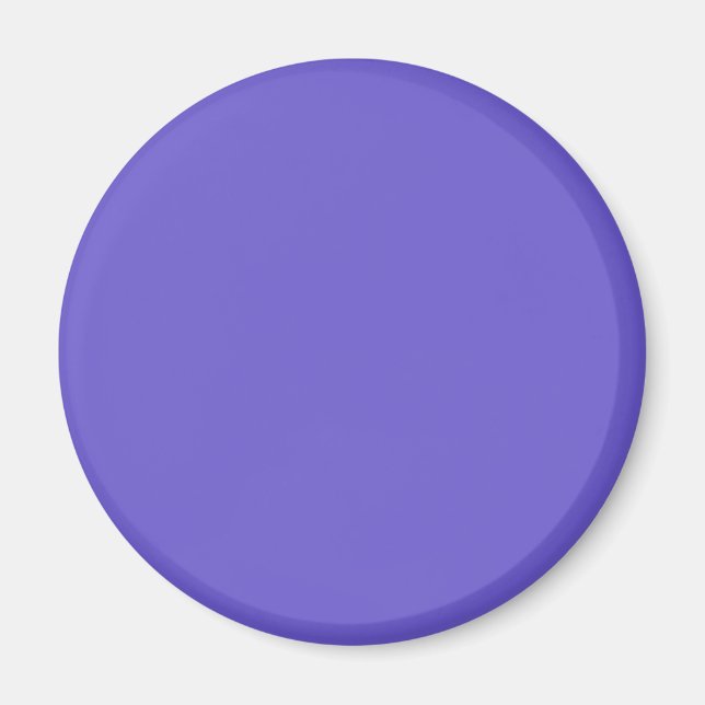 Slate Blue 6A5ACD Colour - Option to Add Name Magnet (Front)