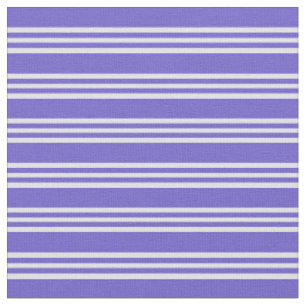 Slate Blue and Lavender Coloured Lines Fabric