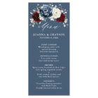 Slate Blue Burgundy White Ivory Floral Wedding  Me