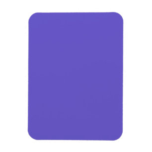 Slate Blue Custom Flexible Photo Magnet