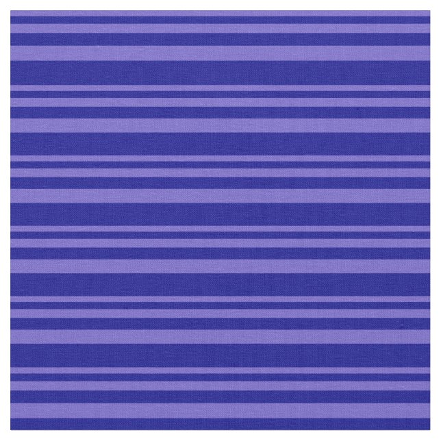 Slate Blue & Dark Blue Stripes/Lines Pattern Fabric (Close Up)