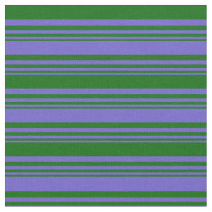 Slate Blue & Dark Green Pattern Fabric