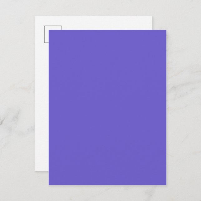 Slate Blue Invitation Postcard – Customisable (Front/Back)