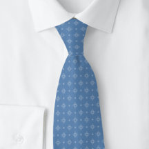 Slate Blue Tribal Motif