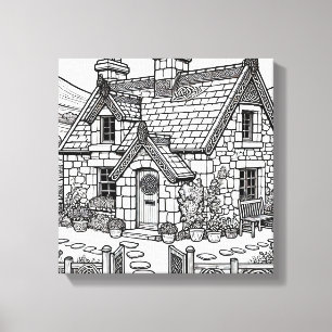 Slate Cottage #12 Canvas Print