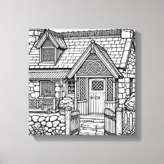 Slate Cottage #14 Canvas Print