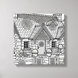 Slate Cottage #5 Canvas Print