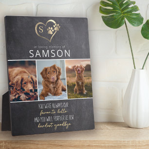 Slate Favourite Hello Hardest Goodbye Memorial  Plaque