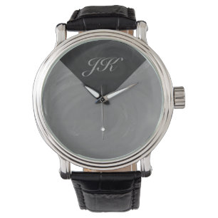 Slate Grey Monogram Watch