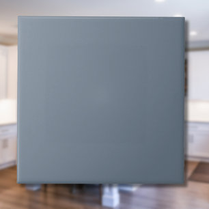 Slate Grey Solid Colour Classic Elegant Tile